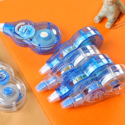 6pcs/pack Correction Tape Roller 8mx5mm White Sticker Tape for Student Error Eraser Tape School Office Supplies Stationery